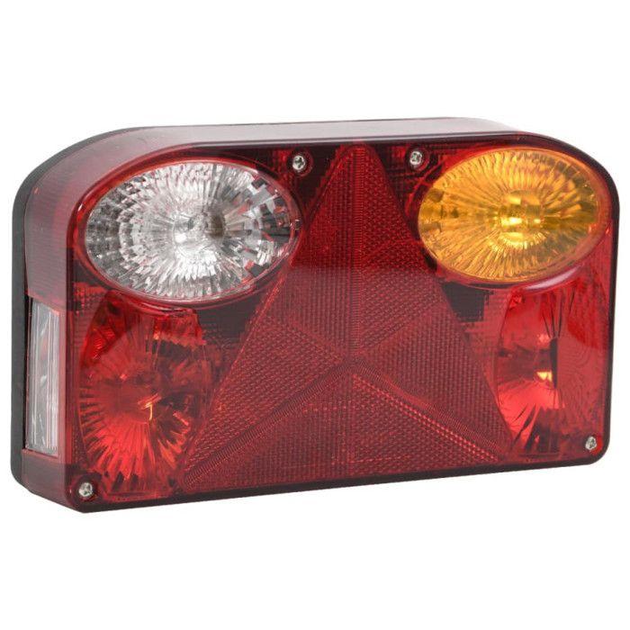 Trailer Lights 2 Pcs Red 23x6x13 Cm 12V Classic Bulb