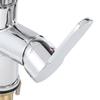 G1Celsius2 Modern 3 In 1 Filter Purifier Kitchen Faucet Double Handle PullOut Sink Hot Cold Water Tap(Electroplated )