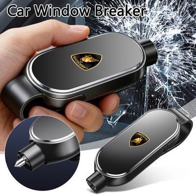 2 In 1 Car Emergency Windows Glass Breaker Safety Belt Cutter For Lamborghini LP570 LP610 Urus LP700 LP770 Gallardo Aventador