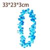 Hawaiian Leis Set for Men Women Artificial Flower Garland Necklace for
