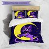 3pcs Smiling Critters1 Pattern Bedding Set Duvet Cover Set Includes Duvet Cover &pillowcases, Perfect All Season Bedroom Decoration & Gift