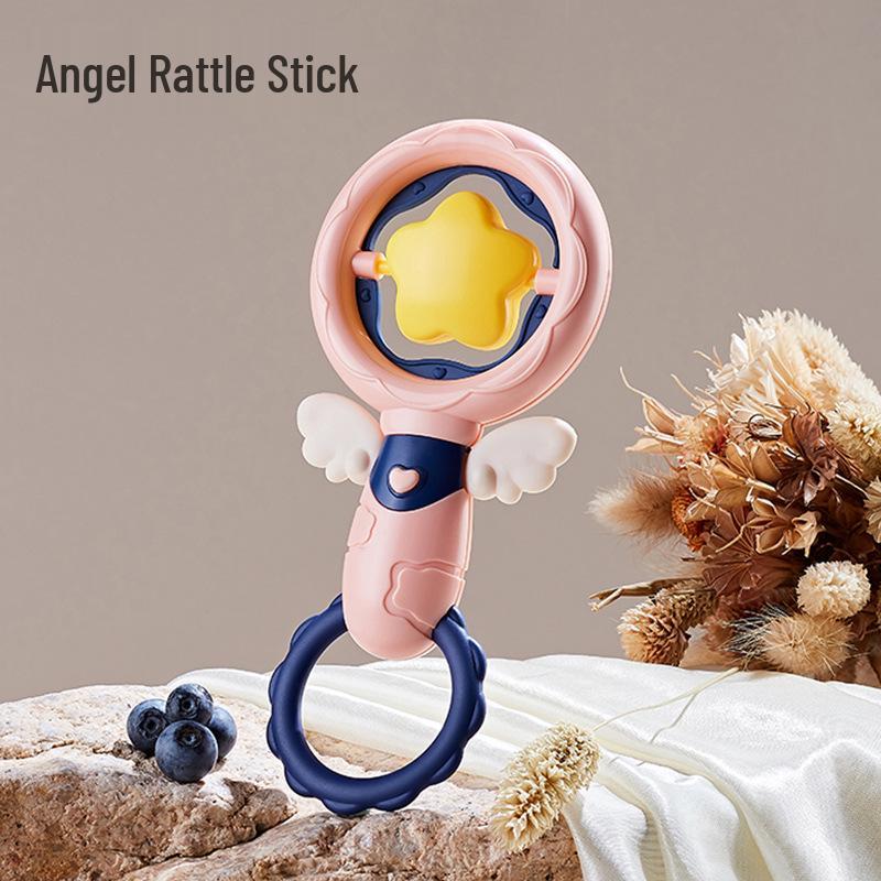 Infant Rattle Toys: Grasp & Teethe Set for Newborns 0-3 Months