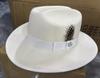 Vintage British Style Felt Fedora Hat for Men Classic Retro Knight Wool Trilby Cap Gentleman Dress Formal
