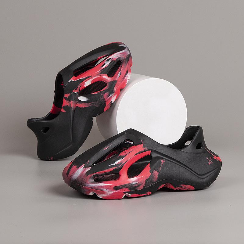 2025 Men's EVA Soft Sole Sandals: Closed Toe, Summer Beach Style, Comfy Fit