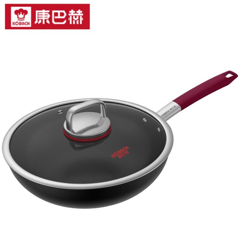 KOBACH 32cm Titanium Non-Stick Wok