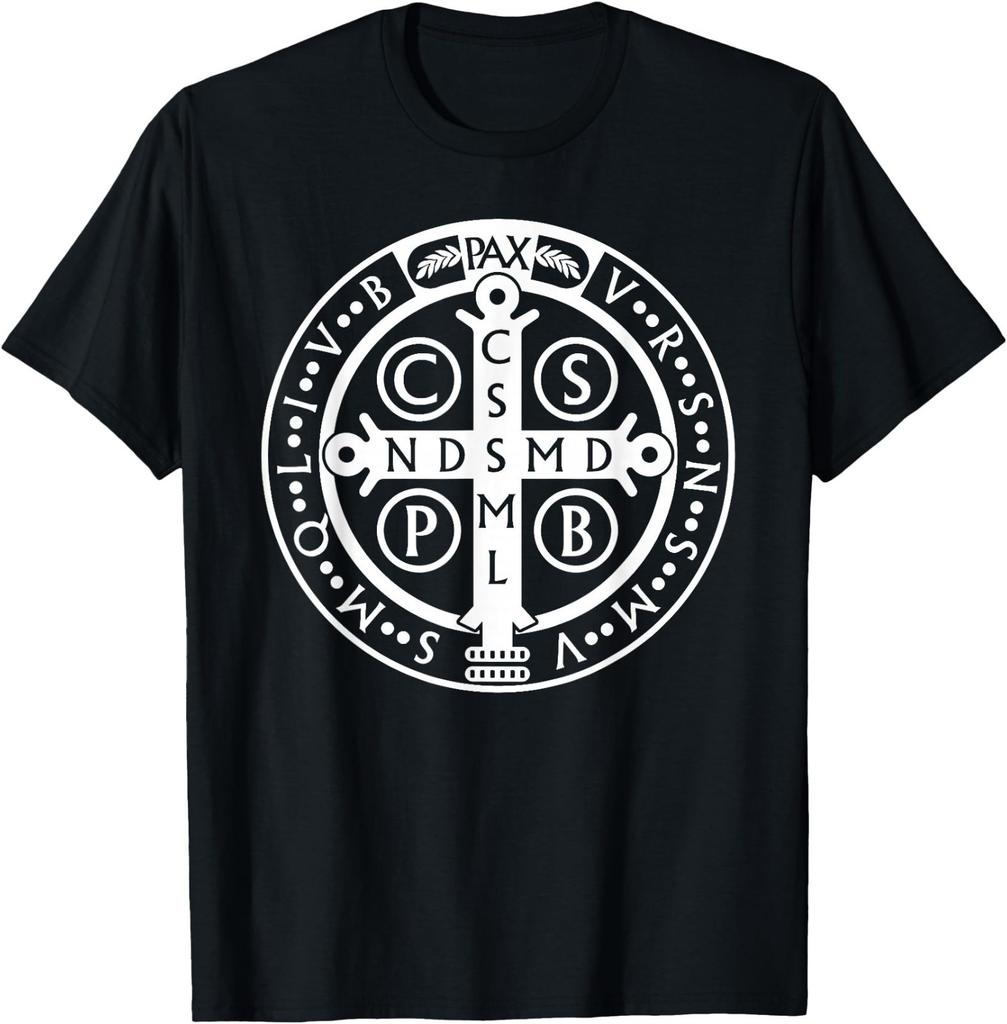 Saint Benedict Medal Design - St Benedict / San Benito T-Shirt