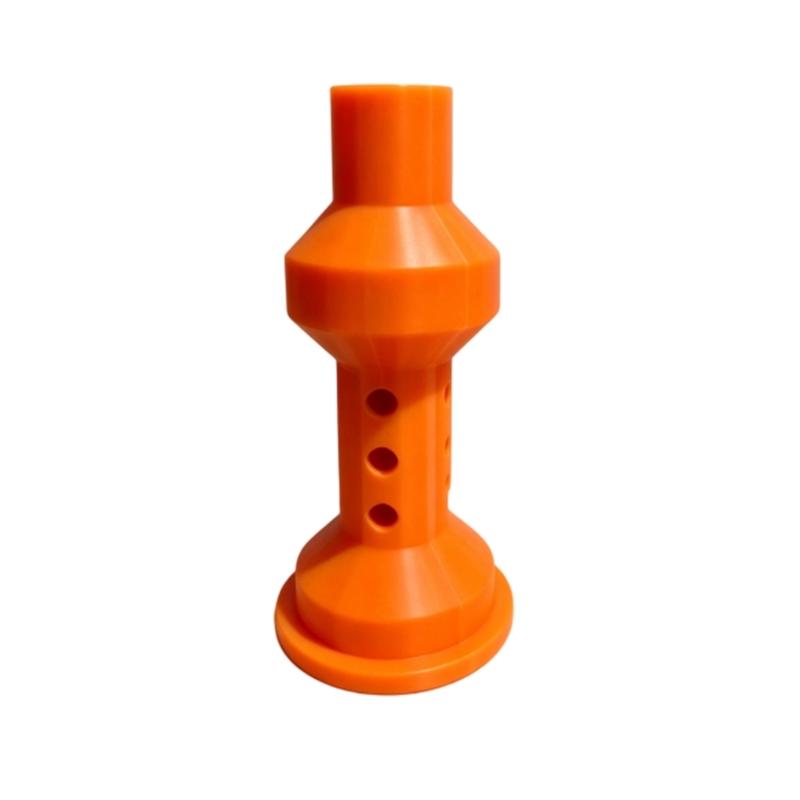 Kitchen Faucet Cleaning Adapter Connector, Plastic Tapered Single Body Link Piece with Round Base and 0.94in Top Width Daily