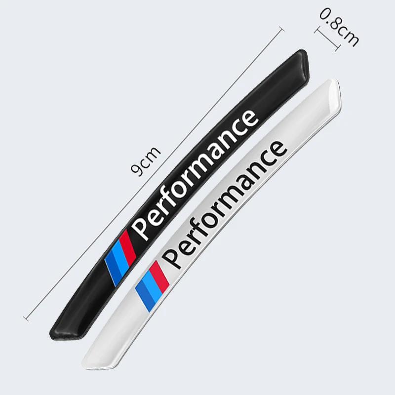 4Pcs Car Wheel Hub Badge Tire Rim 3D Stickers For BMW M G30 G32 G01 G02 G05 G06 G07 G26 G23 G22 F40 F20 G08 G16 M3 Accessories