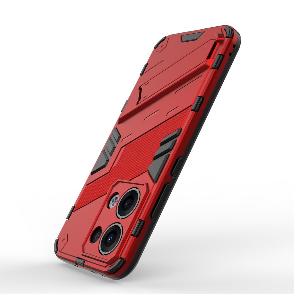 Pro Oppo Reno13 5G (Globální) Pouzdro PC + TPU Nárazuvzdorný kryt na telefon s podpěrou