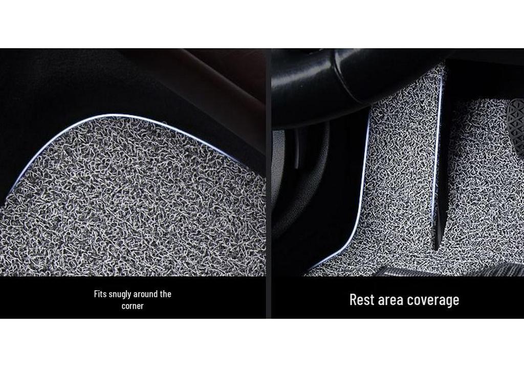Compatible Silk Loop Floor Mats for Wuling Hongguang S, S3, S5, S1, and Rongguang V 7-Seater Models