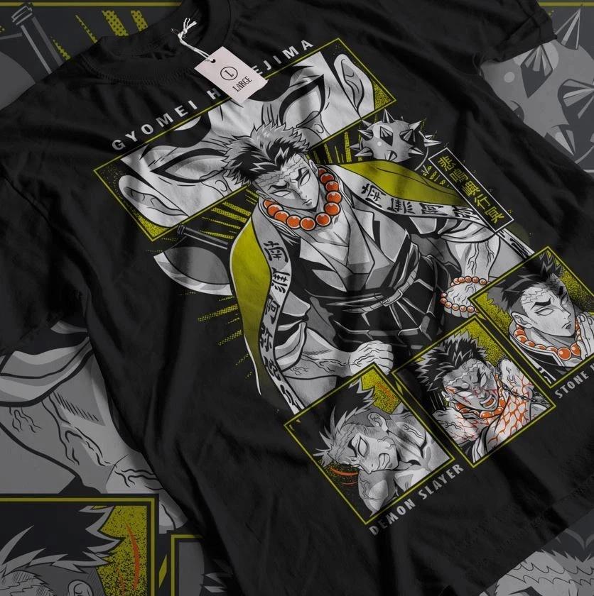 Gyomei Himejima Tee Anime TShirt Graphic Tee Unisex Jersey Shirt Demon 5 S