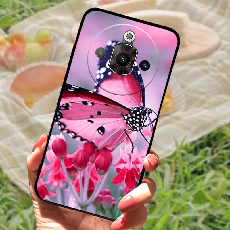 For ZTE Nubia Focus Pro Case Butterfly Pattern Printing Stylish Design Phone Protective Cover For Nubia Focus Pro 5G Funda