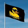 1pc, Square Banner with Yellow Duck Print, 100% Polyester, Suitable for Indoor And Outdoor Decoration, Home Decor, Outdoor Decor, Garden Decor