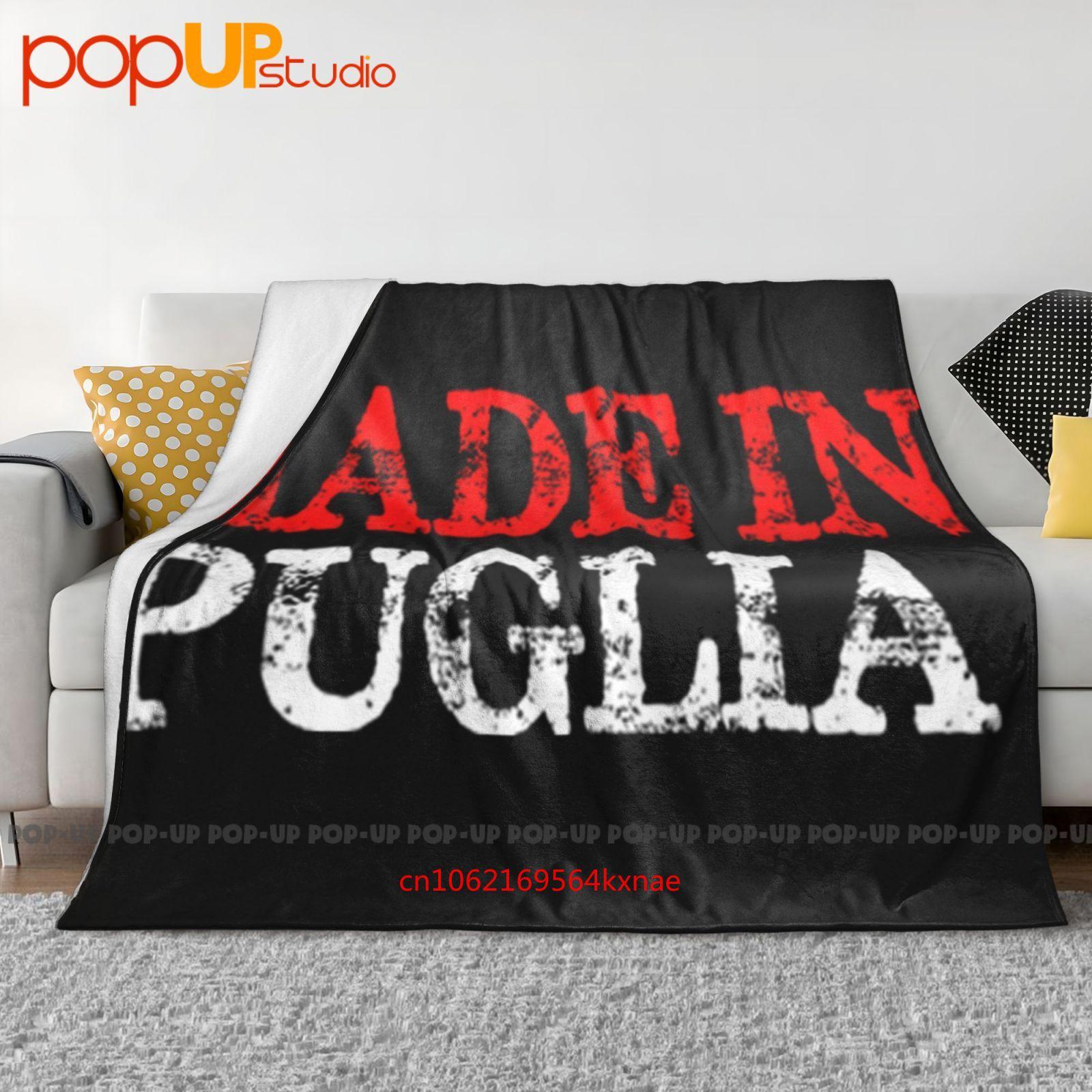 Made In Puglia Ultra-Soft Blanket Quilt Winter Sofa Cover Bed Covers 30x40in