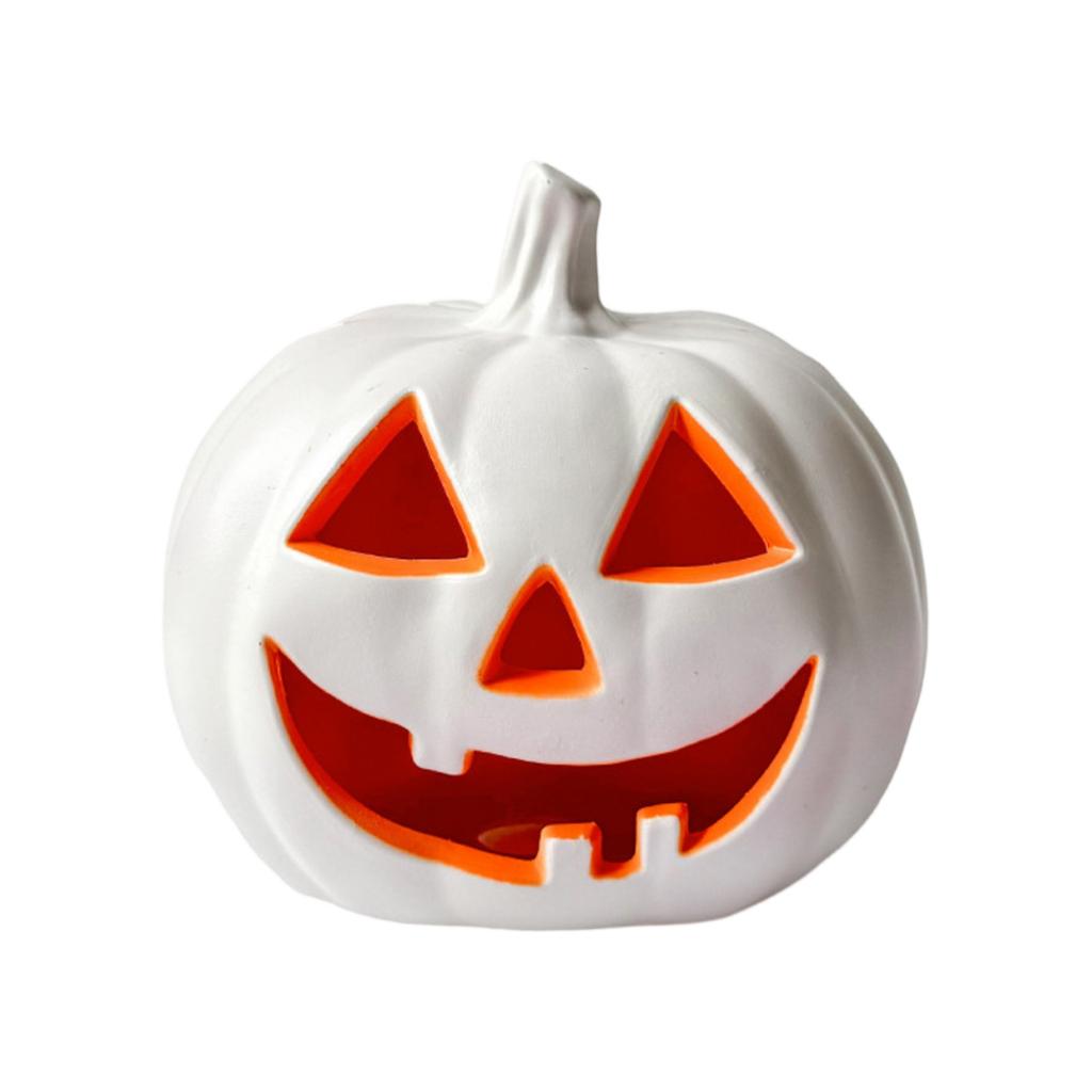 Pumpkins Lanterny Halloween Decorations Hollow Luminous Props Theme Parks Outdoor Scene