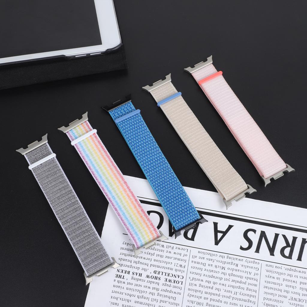 Official Nylon Loop for Samsung Watch 8/8 classic band 40mm 44mm 46mm Accessories elastic brecelet correa Galaxy watch 8 strap