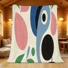 Non-Pilling Flannel Blanket: Soft, Breathable, Skin-Friendly, Colorful for Home Decor, All Season, Halloween & Christmas