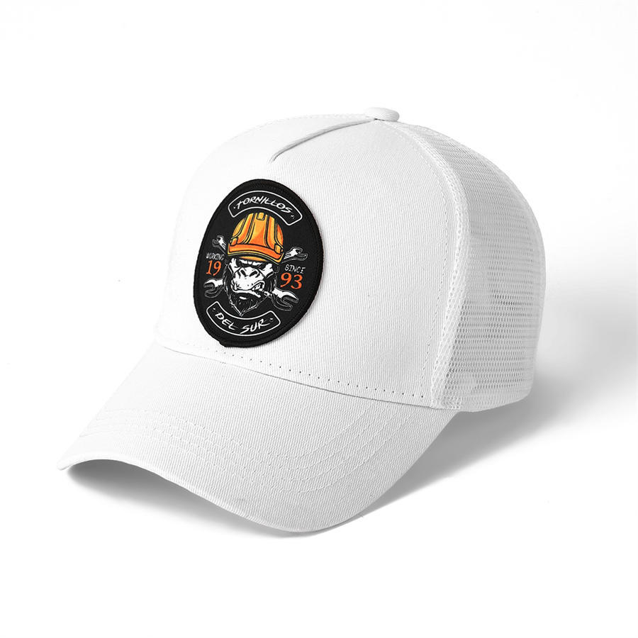 Yiran bag Nieuwe Ademende Mesh Pet Stetson Wolfskop Poker Trucker Pet Outdoor Sport Zonbescherming Pet Straat Hiphop Pet Unisex Adjustable