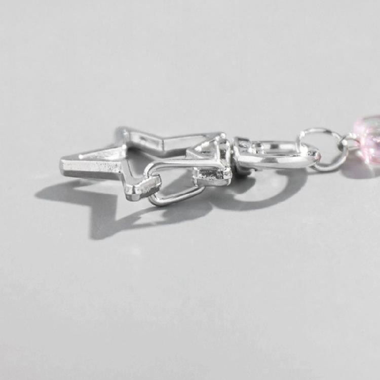 Stylish Keychain Multifunctional Metal Key Rings Devil Heart/Moon Star/Bowknot Keyring Pendant for Daily Use and Parties