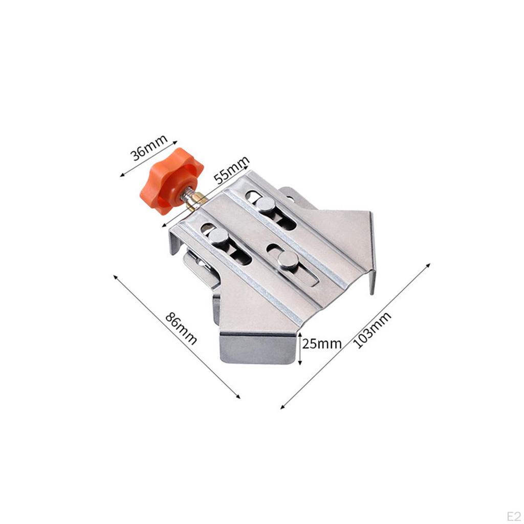 90 Degree Right Angle Corner Clamp Carpentry Welding Photo Frame Woodworking Tools