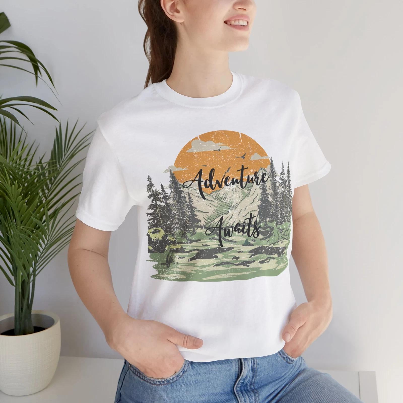 Adventure Awaits Unisex Jersey Short Sleeve Tee 4XL