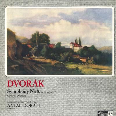 LP-skiva DVORAK, LONDON SYMPHONY ORCHESTRA, - Symfoni nr 8, i G-dur SMS2445 CONCERT HALL Japan Klassisk Begagnad