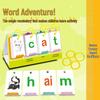 Children's Phonics & Alphabet Puzzle Cards: Early Education Game for Preschool & Elementary Students