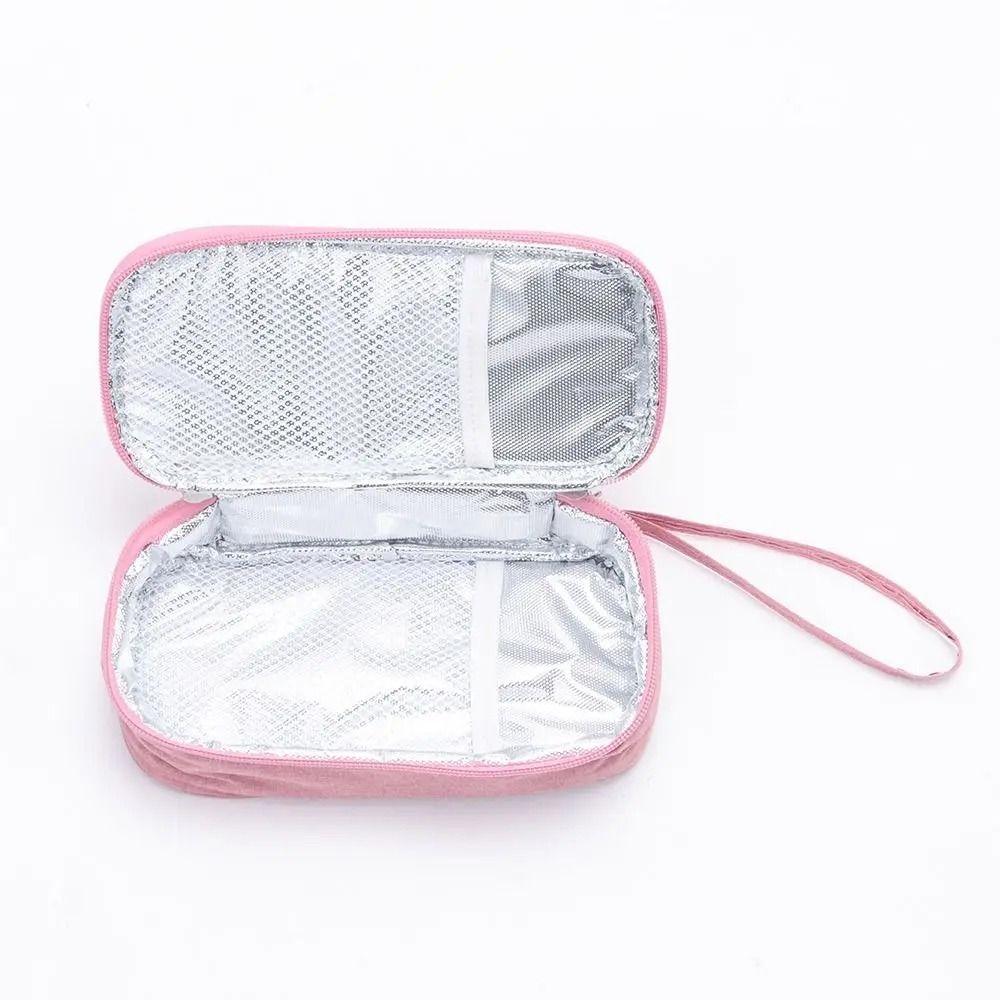 Thermal Insulated Insulin Cooling Bag Waterproof Thermal Pill Protector Drink Cooler