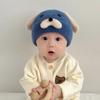 Thickened Baby Hat Knitted Beanie Cap New Bonnet