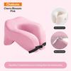 Portable U-Shaped Travel Pillow Memory Foam Sleeping Pillows Office Nap Pillow Car Airplane Neck Cushion Ergonomic Head Support