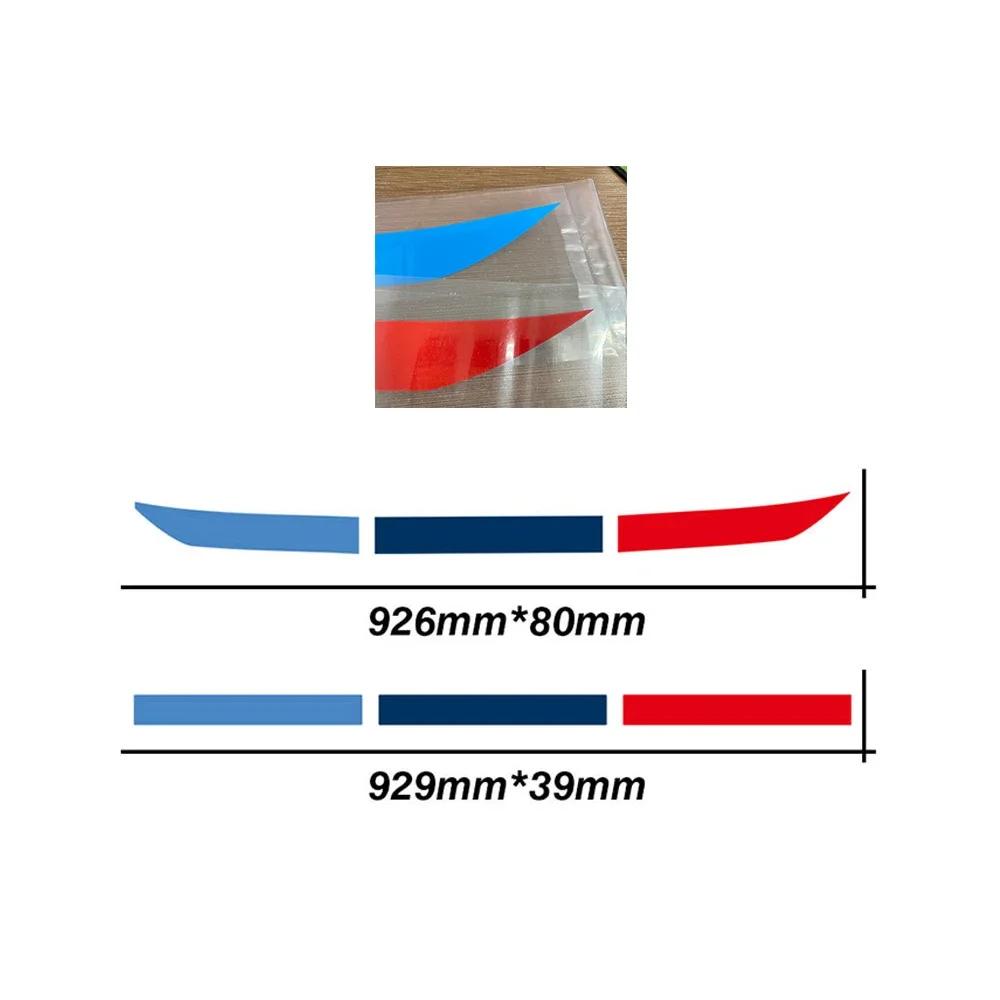 Car Front Rear Bumper Stickers M Performance Decal For BMW e90 e46 e39 e60 f30 f31 g30 e53 f16 f10 f34 x3 x4 x5 e70 f15 M3 M5 Z4 jbzh05