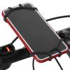 Universal Bicycle Phone Holder Stand Stretchable Silicone Strap 360 Degrees Rotating
