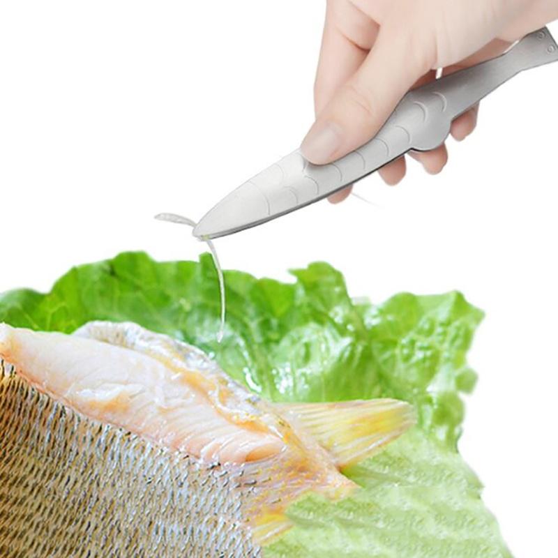 Пинцет из нержавеющей стали для рыбы, съемник рыбных костей, клещи ...