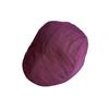 Blogger Forward Hat Women's Summer Linen Cotton Breathable Retro Ins British Beret Reverse Cap Men