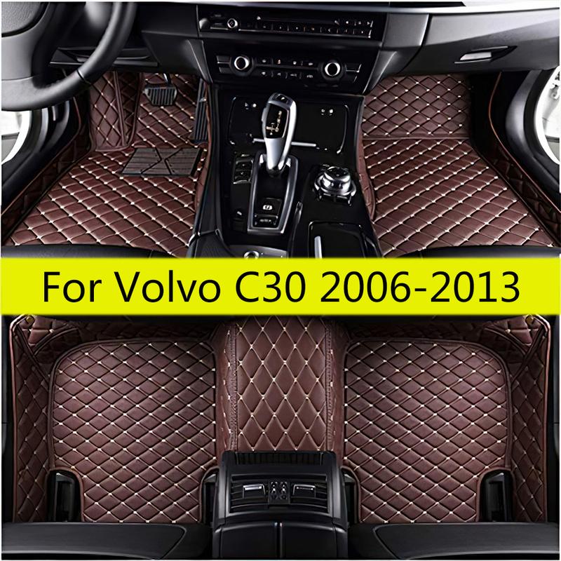 Car Floor Mats for Volvo C30 2013 2012 2011 2010 2009 2008 2007 2006 Auto Interiors Accessories Styling Parts Cover