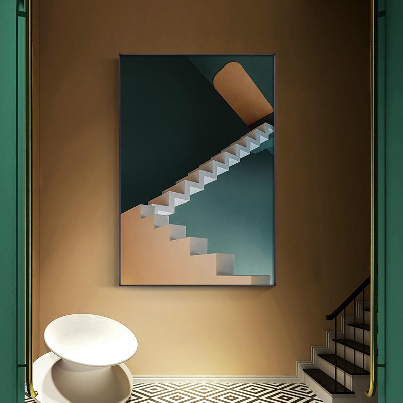 Modern structure art Canvas Painting posters and print Industrial type wall art Picture for Living Room Bedroom Aisle home decor