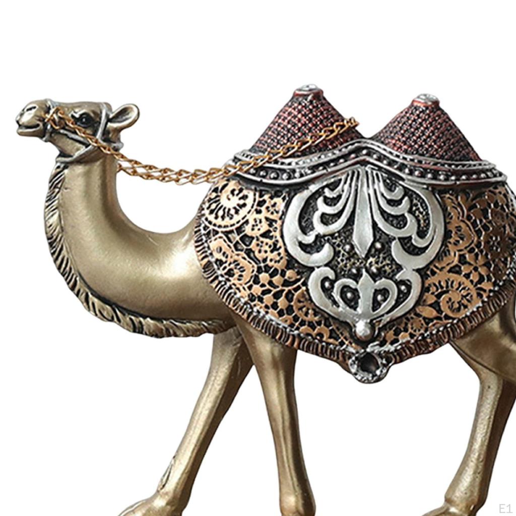 Camel Figurine Resin Art for Home And Office Display