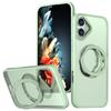 For iPhone 16 Plus Case Compatible with MagSafe TPU+Acrylic Kickstand Phone Cover