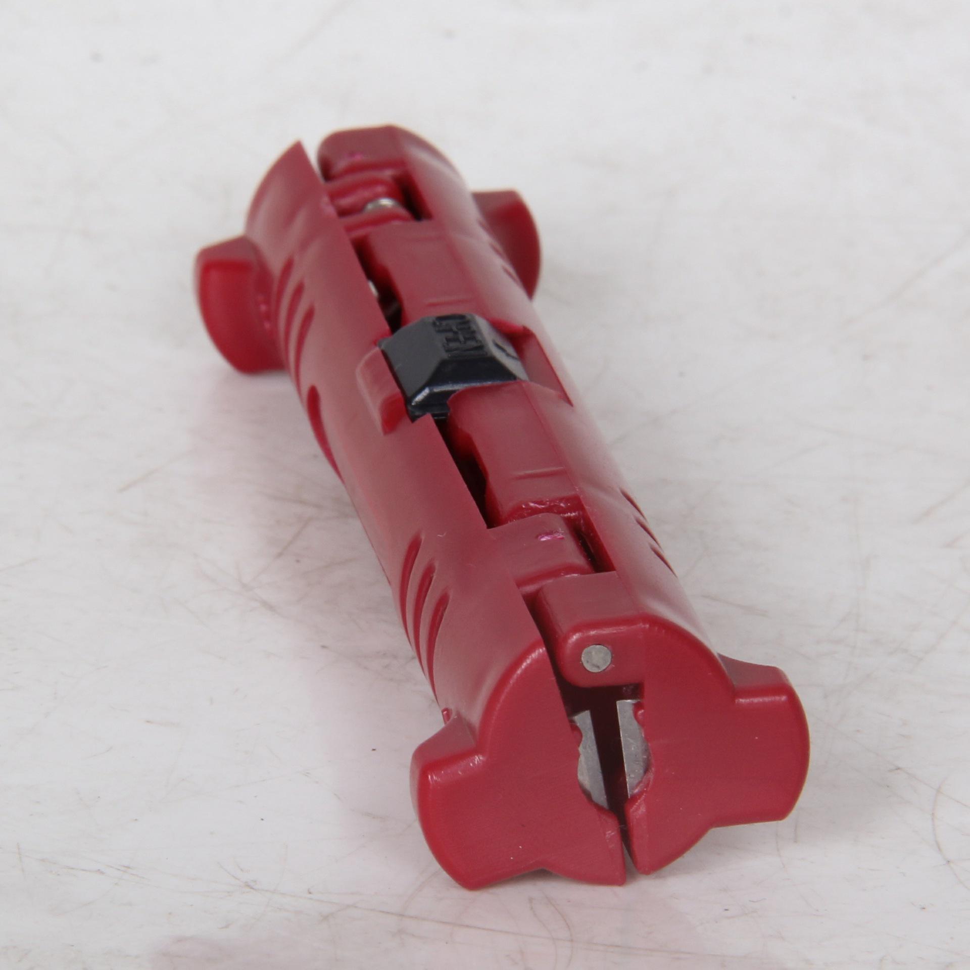 

Универсальный многофункциональный электрический инструмент для зачистки проводов, ручка для проволоки, кабель, ручка, резак, роторный коаксиальный резак, машина для зачистки, плоскогубцы, инструмент красный