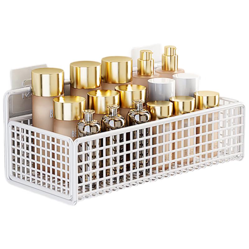 YOUQIN No-Drill Wall-Mounted Bathroom Shelf