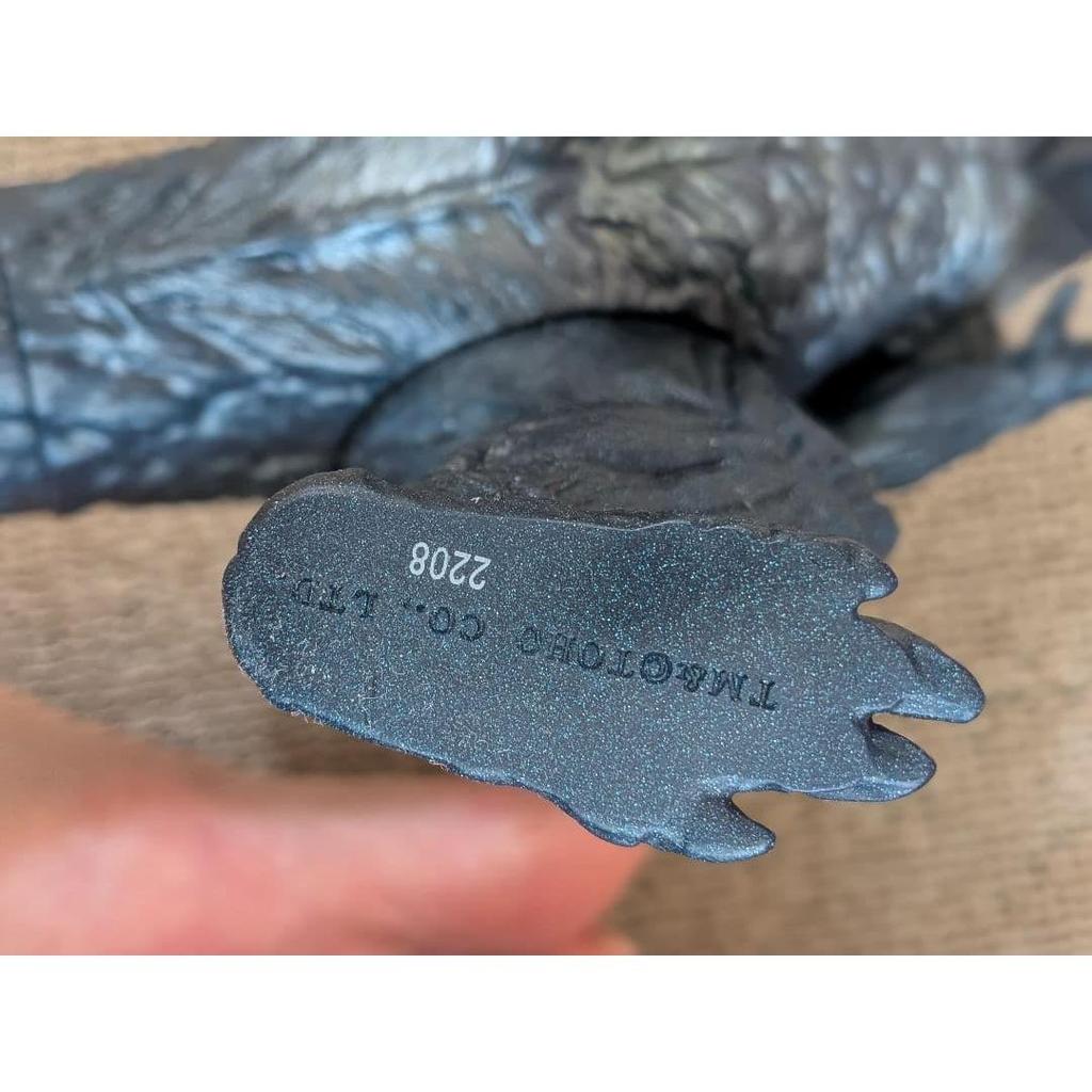 Used godzilla figure soft vinyl
