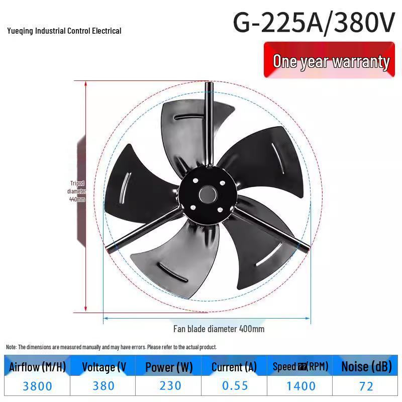 G-type Variable Frequency Motor Fan: External Rotor Cooling Fan (G80-G180A)