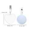 Purse Heart LED Light Handbag Lamp Automatic Motion Activated Purse Heart Shaped Light for Women Bah Purse Charm