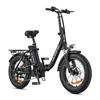 ULZOMO Dolphin Multi Terrain E-Bike With TowSeat 250W Motor 48V13AH Battery Adult Electric Bicycle 20 Inch Inch Road Tire Commuting Electric Bike