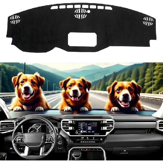 Dashboard Cover Mat For Toyota RAV4 2024      Without HUD Accessories Dash Cover Dash Mat Sunshade Glare UV Rays Protector