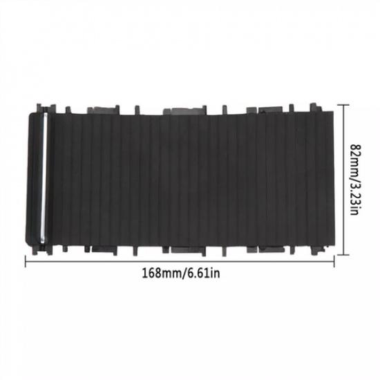 Center Console Tray Roller Blind Cover Black For BMW E46 328i 330 M3 51167038333