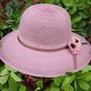 Elegant Sunscreen Straw Hat With Large Eaves, Breathable Sunshade Hat, Able And Lightweight Beach Hat