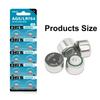 10Pcs AG5 Button Batteries LR754 193 SR754 546 RW28 939A LR48 D309 For Watch Electronic Remote Toys Clock Calculator