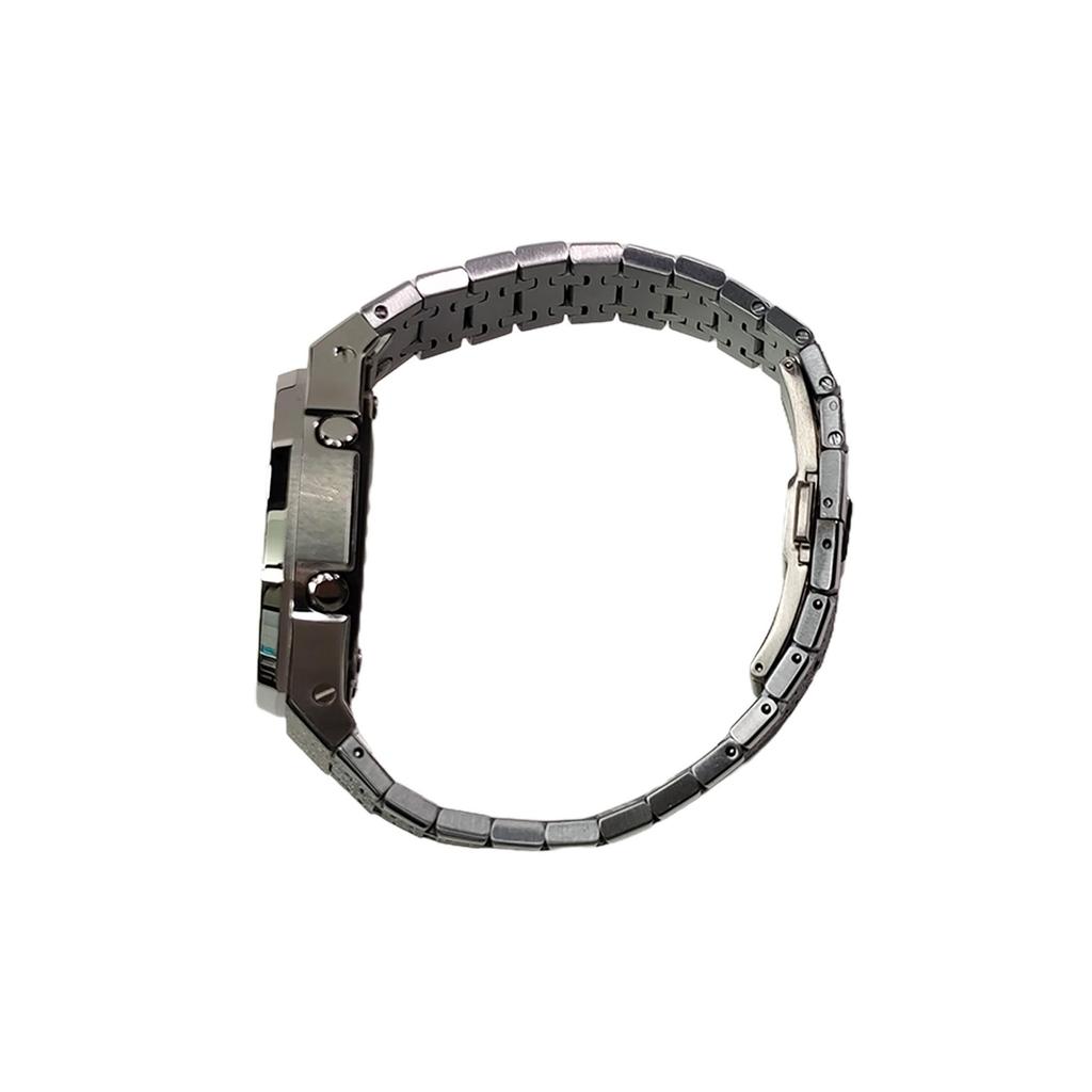 CASIO Men Liquid Crystal,Analog Dual Display Series Black Watch GA-2100SKE-7A(Watch3--)