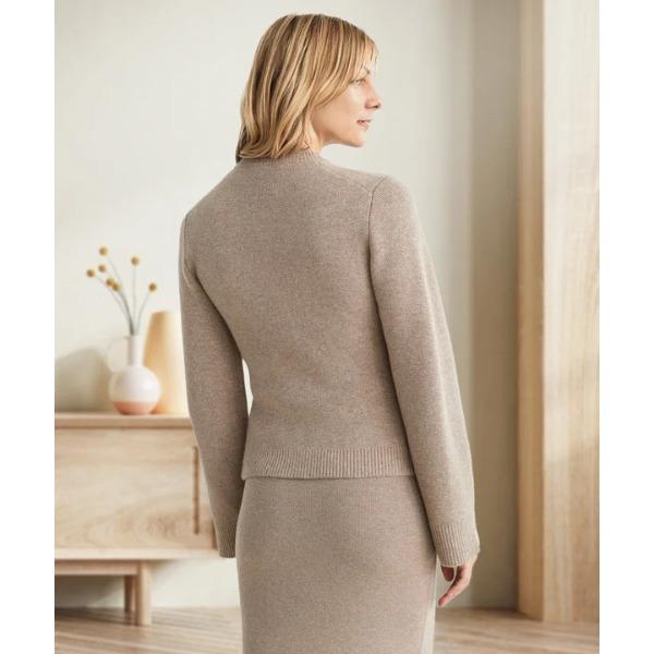 High End Knitted Cardigan Sweaters Jacket for Autumn and Winter Soft and Lazy Women's Sweaters